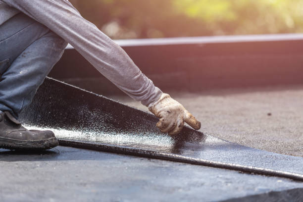 Professional Waterproofing technician working in Voorhees, NJ